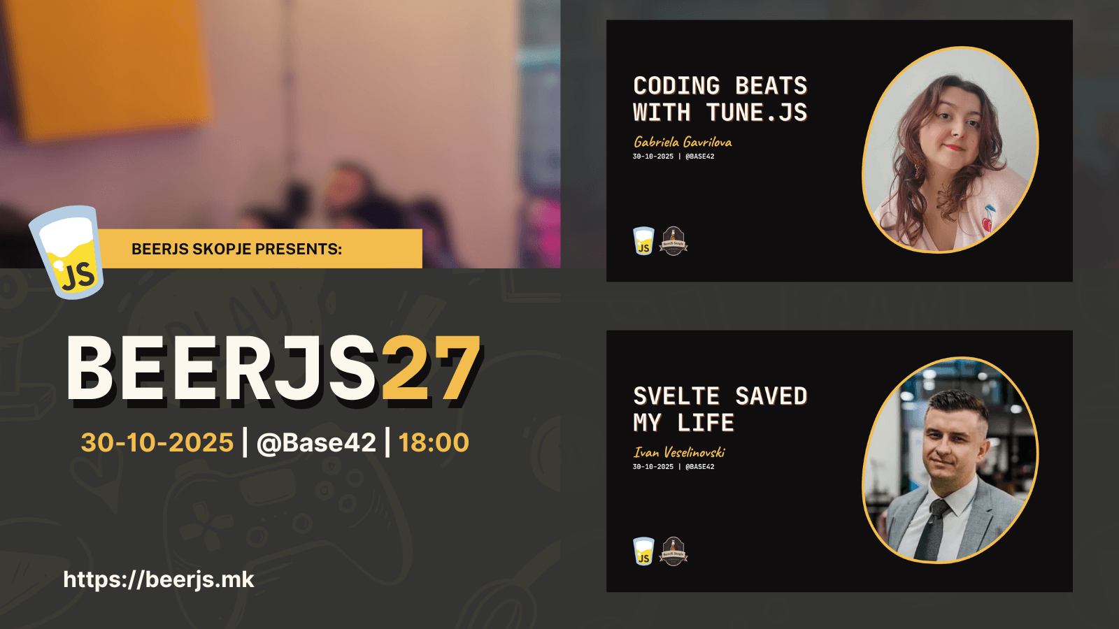 BeerJS 27 - 30ти октомври